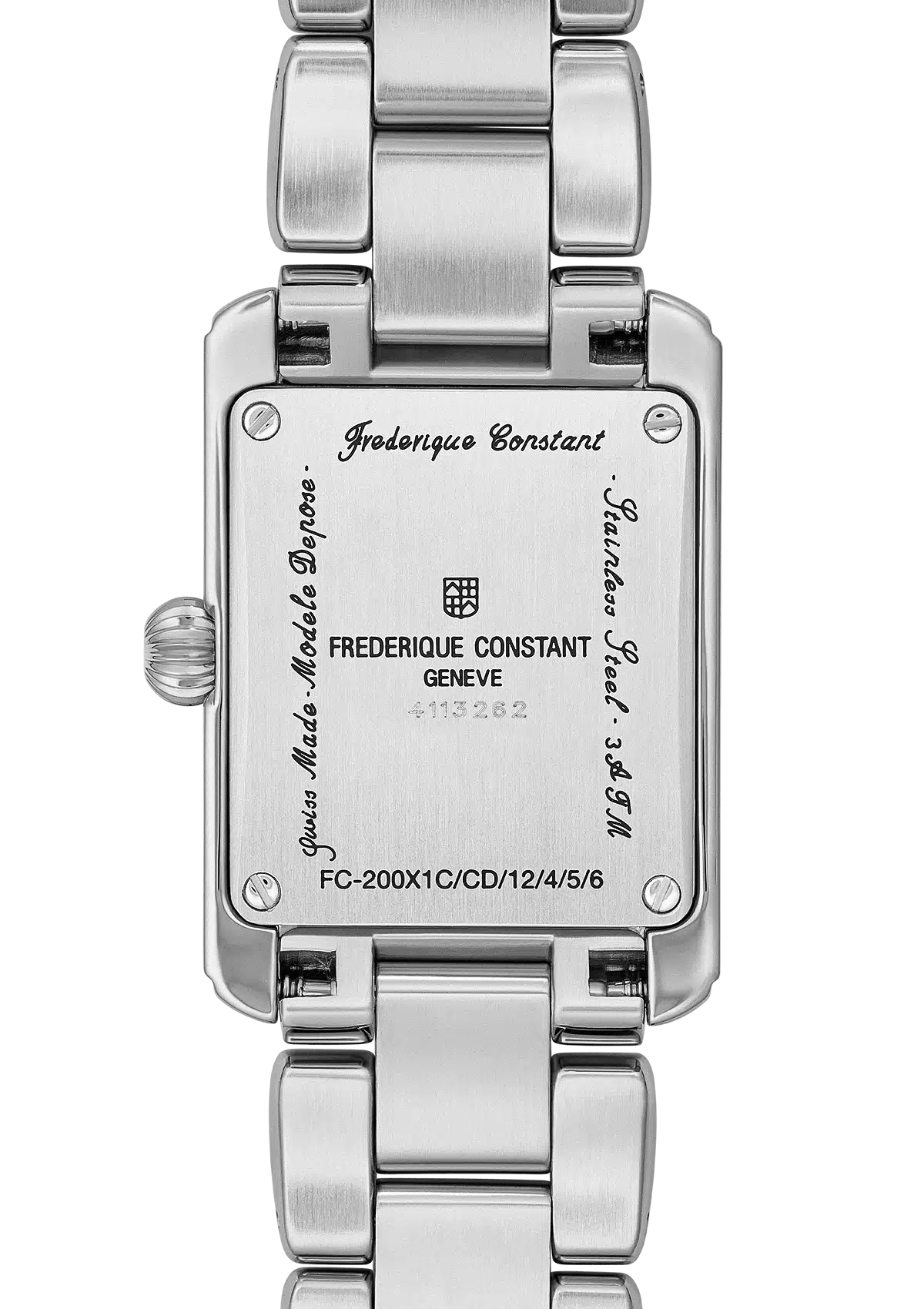 Reloj Frederique Constant Classics Carree Ladies FC-200LBMC26B - Imagen 3