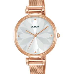 Mujer brazalete malla milanesa IP rosé