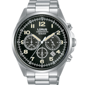 Hombre Sports Cronógrafo 43mm esf negra