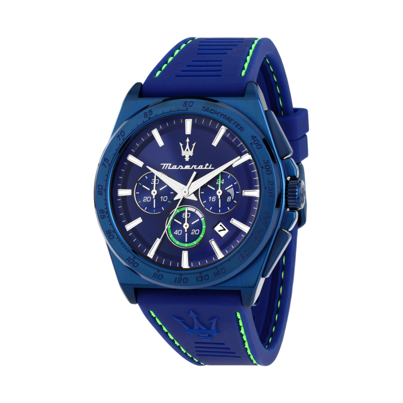 VELOCITÀ 43MM CHR BLU DIA BLU ST