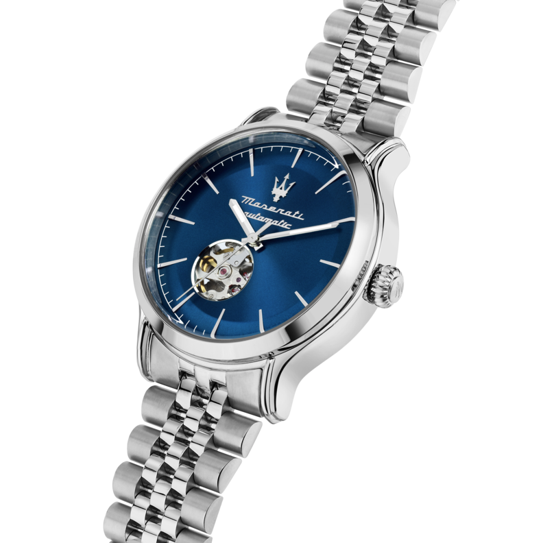 EPOCA 42MM AUTO BLUE DIAL BR SS - Imagen 5